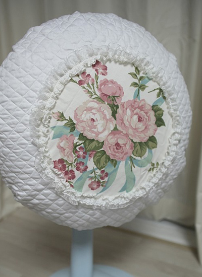 電風(fēng)扇不積灰 六步DIY清爽花朵風(fēng)扇套