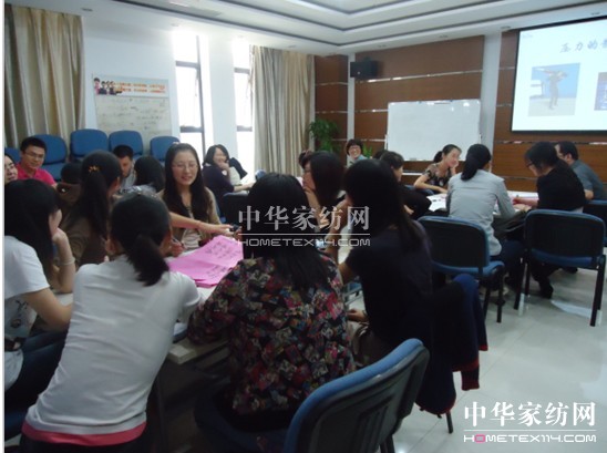 寶縵家紡新員工培訓活力開啟